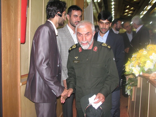 گزارش تصویری از سردار شهید همدانی در مراسم سوم خرداد استان قزوین