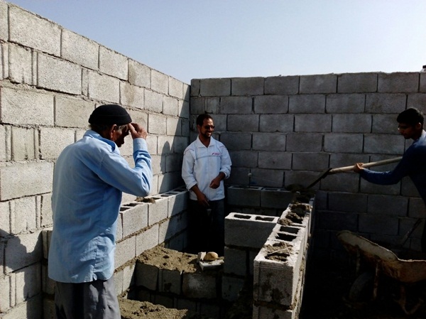 ساخت سرویس بهداشتی رایگان برای نیازمندان شهر شُنبه