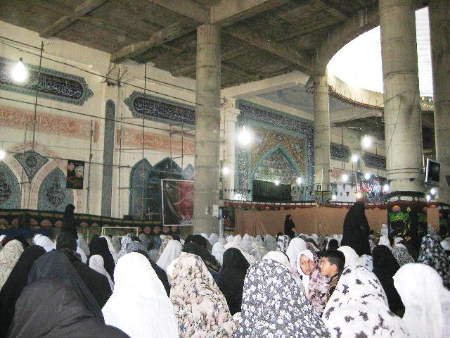 تصاویر/میقات صالحین خواهران بسیجی در مصلی نمازجمعه شهرستان نظرآباد