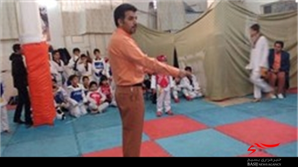 برگزاری مسابقات تکواندوی بسیج در حوزه شهید عابدی قم