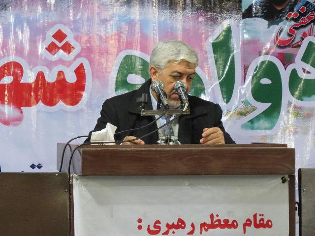 برگزاری مراسم یادواره شهدای مدافع حریم آل الله در شهرستان قدس