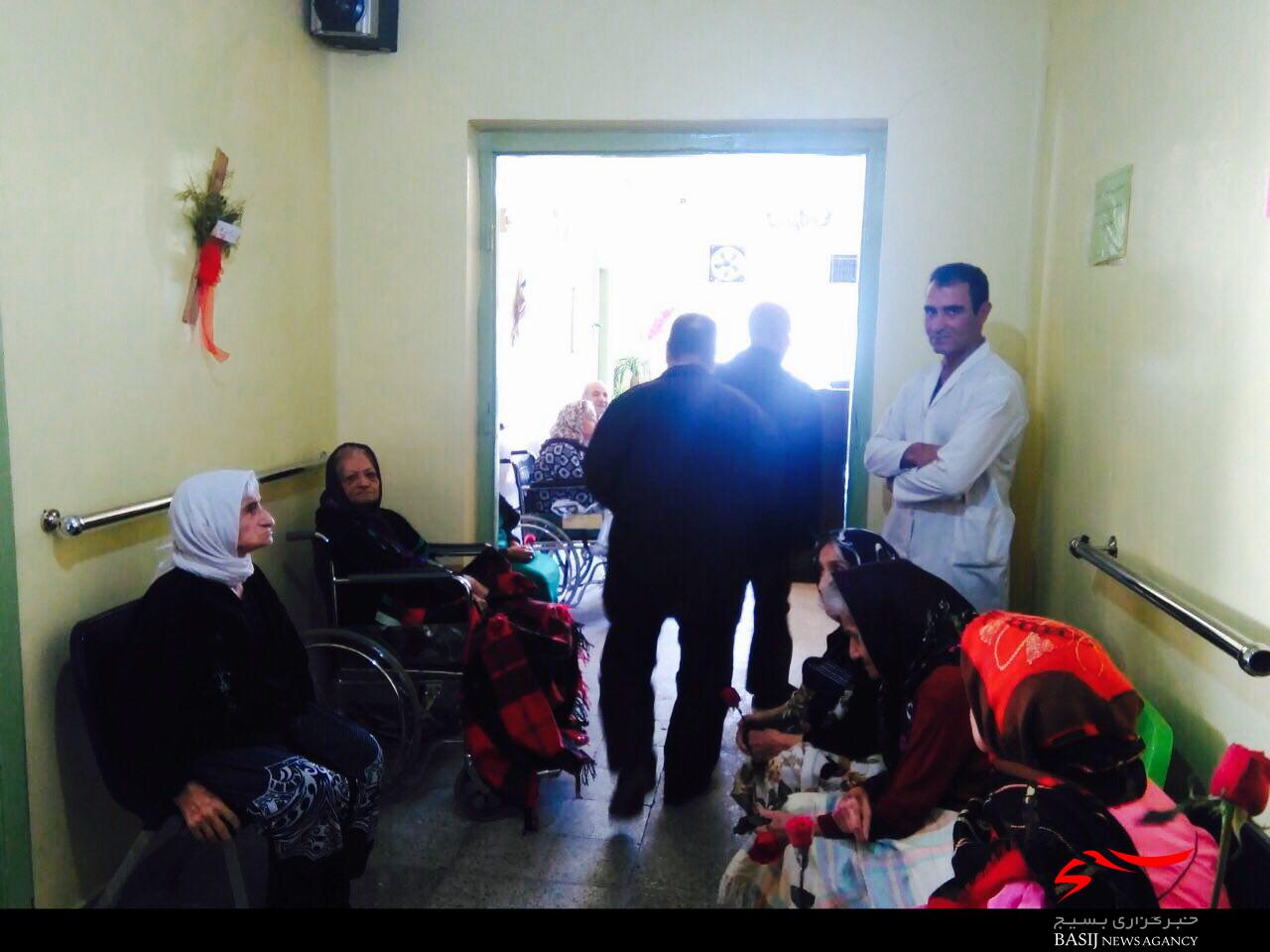 دیدار با سالمندان آسایشگاه  آسیا در شهرستان نظرآباد