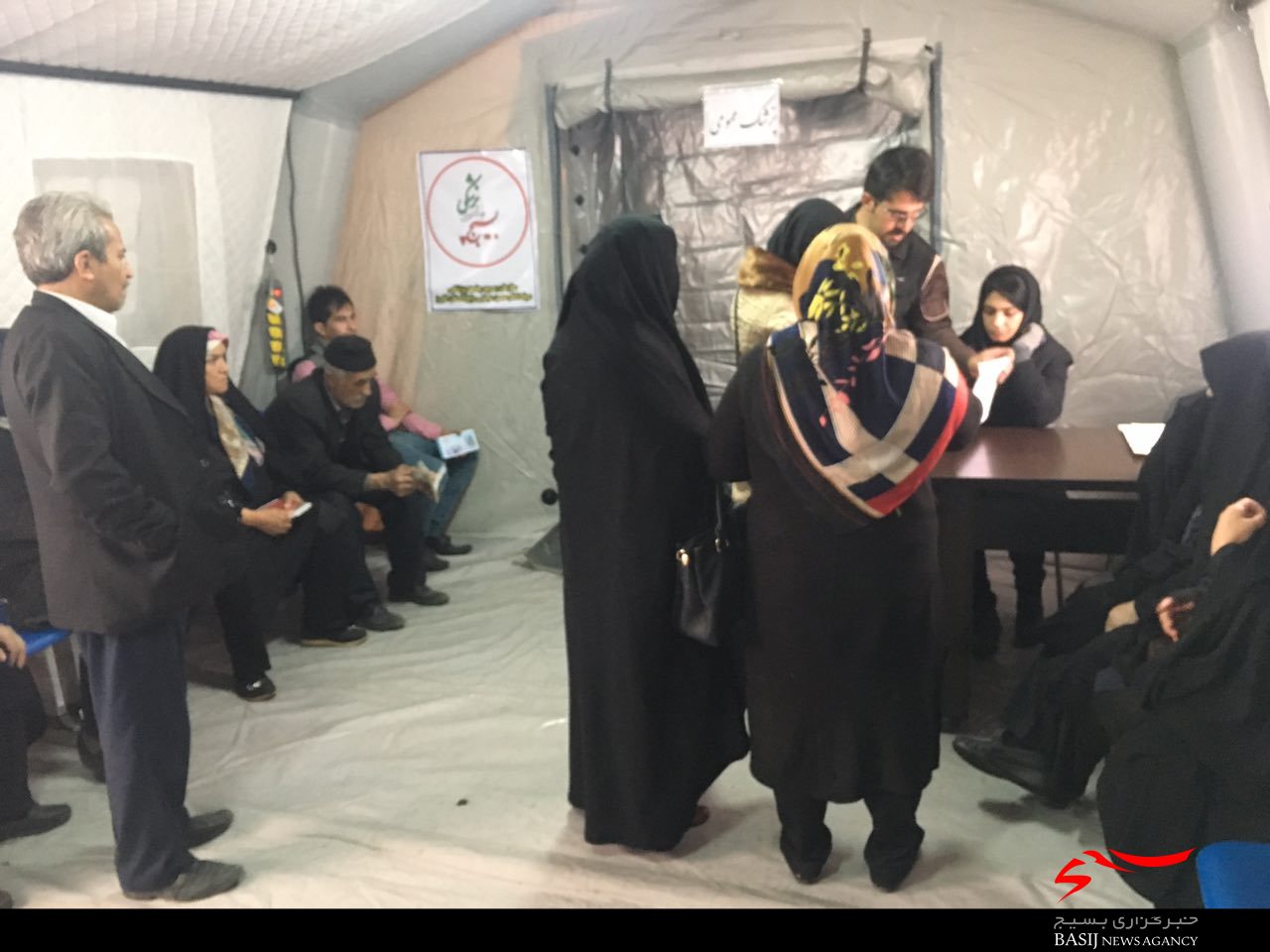 بیمارستان صحرایی شهید کلانتری به فعالیت خود ادامه میدهد