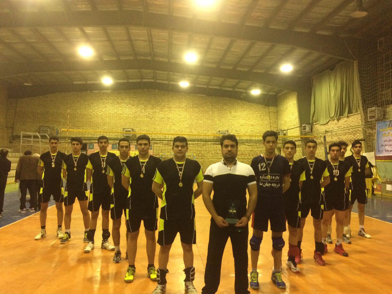 درخشش دانش آموزان شاهرودی در مسابقات کشوری ورزش زورخانه ای و والیبال استانی