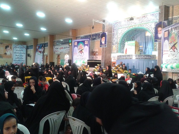 جشن 2500 نفري ميلاد قرآن در اهرم تنگستان+ تصاویر