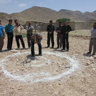 آغاز پروژه ساخت نماز خانه در روستای محروم علاءالدوله سروستان
