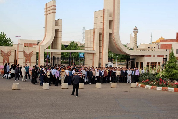 همایش بزرگ پیاده روی دانشگاهیان دانشگاه آزاد اسلامی قزوین