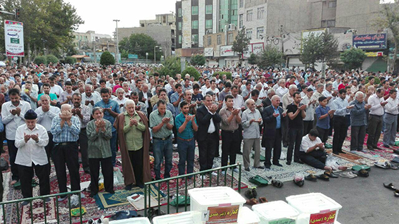 نماز عید فطر در شهرستان شهریار