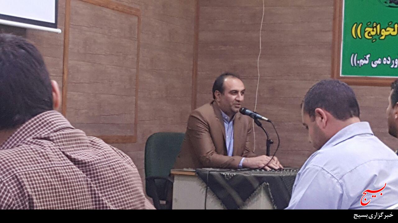 انتخابات هیئت رئیسه مجمع بسیجیان شهرستان نظر آباد برگزار شد
