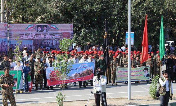 مراسم رژه ۳۱ شهریورماه به مناسبت اولین روز از هفته دفاع مقدس همزمان با سراسر کشور در شهرستان ملارد برگزار شد .