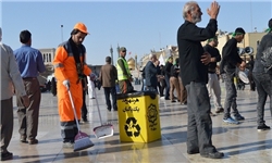 جمع‌آوری بیش از 1300 تن زباله از سطح شهر در تاسوعا و عاشورا