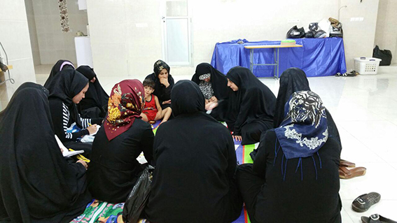 گزارش تصویری از فعالیت های گروه جهادی شهدای مدافع حرم قرچک