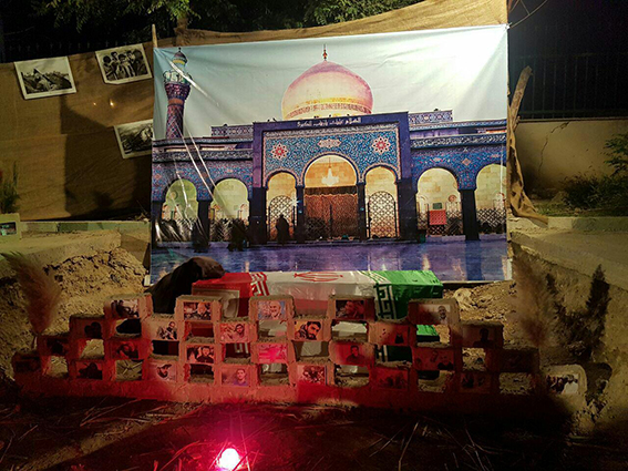 گزارش تصویری از نمایشگاه دفاع مقدس  پایگاه امام جواد(ع ) حوزه ابوحمزه اسلامشهر
