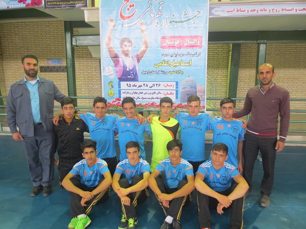 برتری مقتدرانه تیم فوتسال بسیج قزوین در مسابقات کشوری