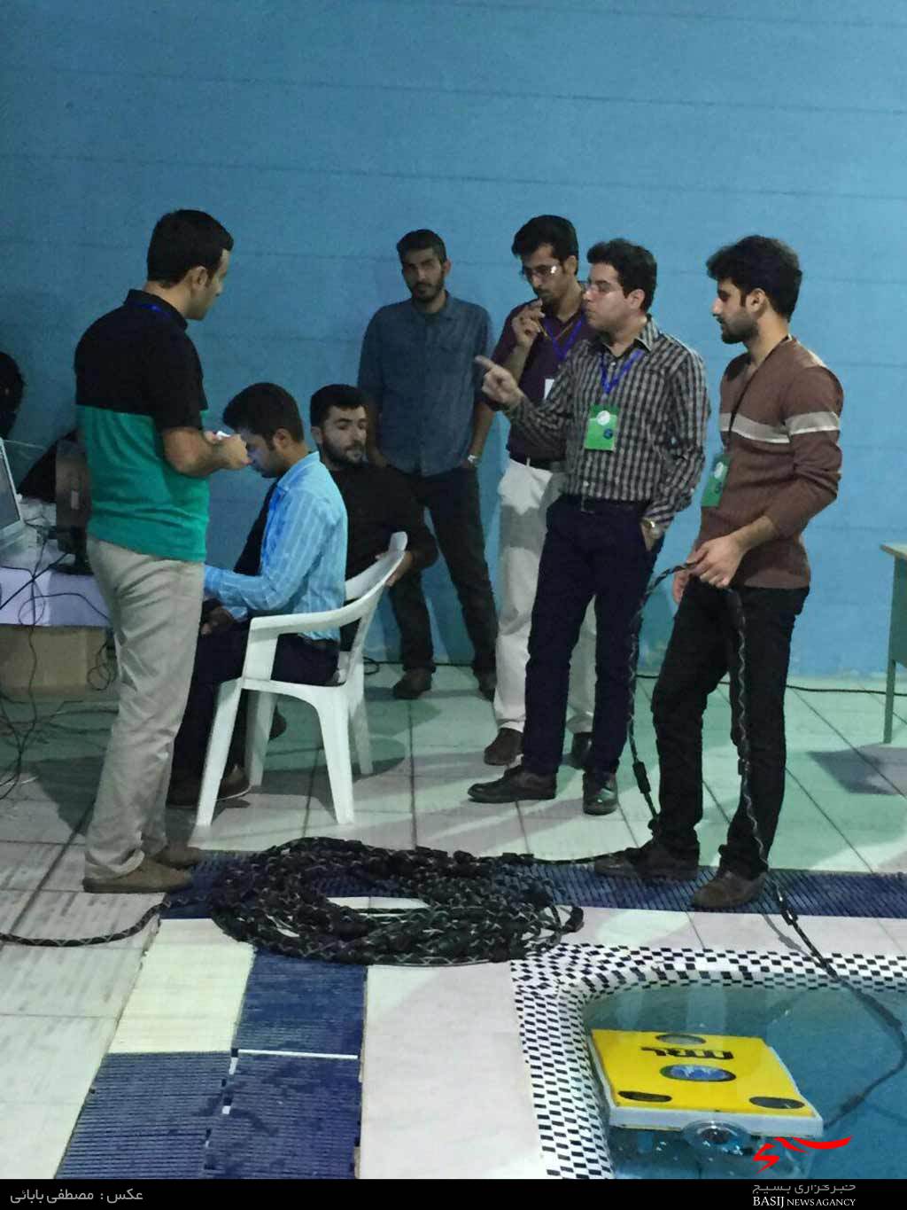 مقام برتر ربات زیردریایی دانشگاه آزاد اسلامی قزوین در جشنواره ملی دریا مسیر پیشرفت