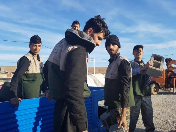 روایت عاشقی امدادرسانی به زلزله زدگان کرمانشاه + تصاویر