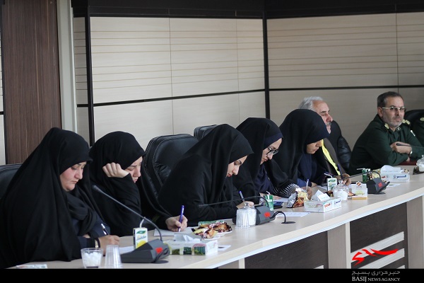 مراسم تودیع مسئول جدید سازمان بسیج رسانه استان قزوین