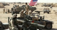 یگان توپخانه ای تفنگداران امریکا وارد سوریه شد