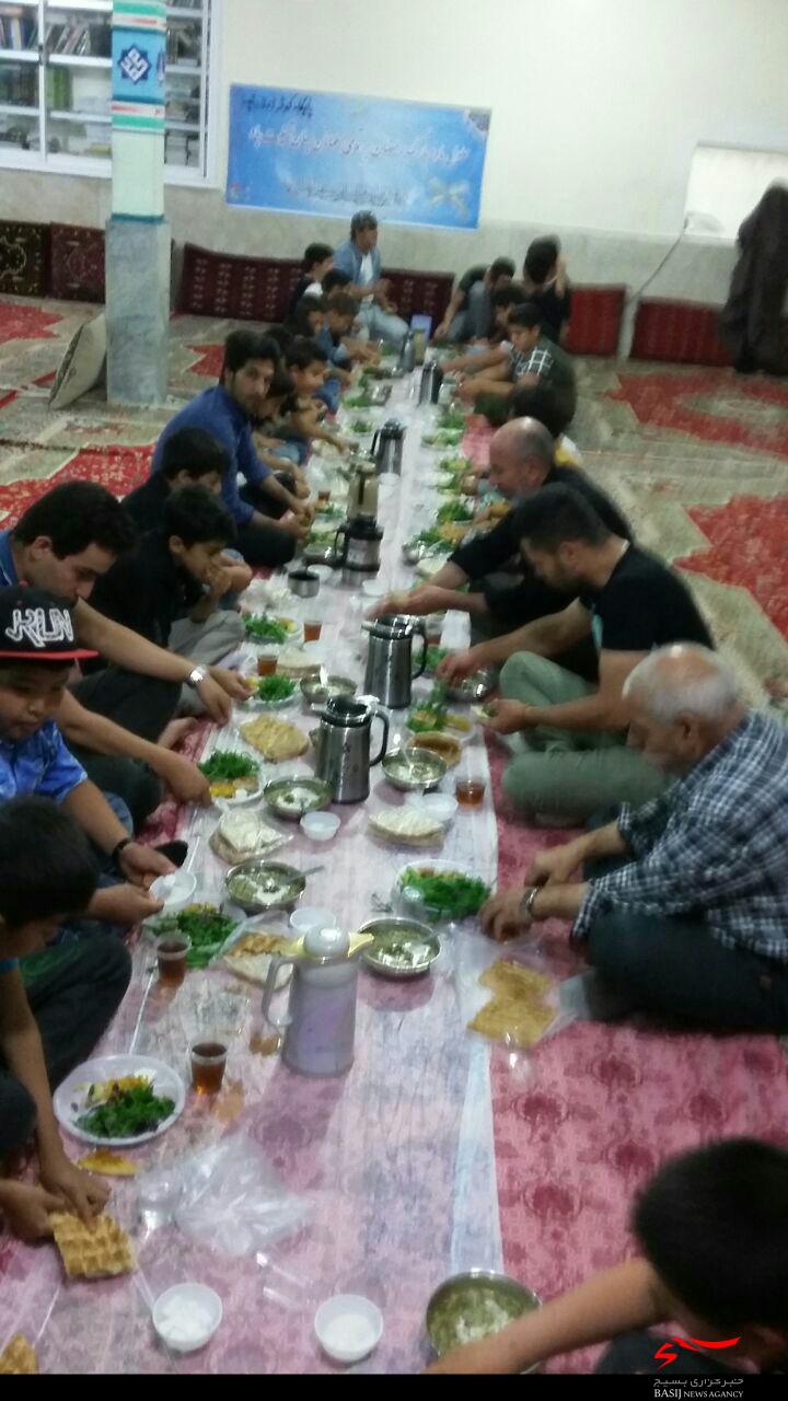 برگزاری ضیافت افطار و مراسم احیاء شب قدر در شب بیست ویکم ماه مبارک رمضان