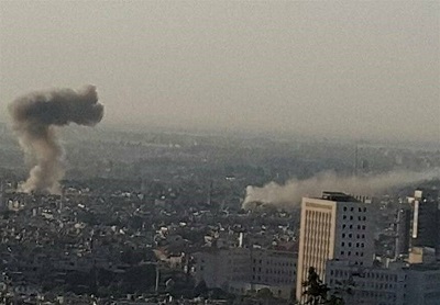سه انفجار مهیب دمشق را لرزاند+عکس