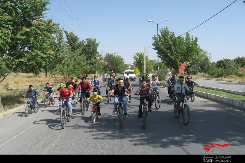همایش دوچرخه سواری پایگاه شهید حصارخانی همدان برگزار شد