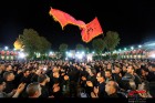 عزاداری حسینی در سومین حرم اهل بیت/ گزارش تصویری