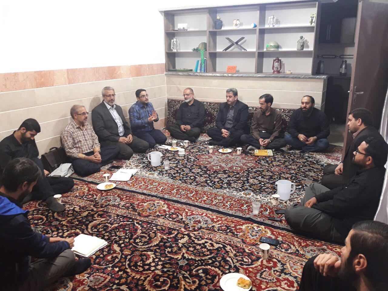 جلسه هماهنگی برنامه های هفته بسیج حوزه 117 شهید صدوقی