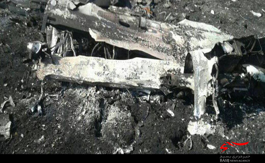 سقوط یک فروند جنگنده سوخو 22 در استان فارس/ تصاویر