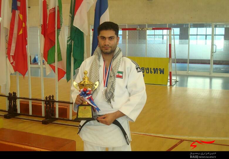 کسب مدال نقره مسابقات جودو قهرمانی آسیا توسط پاسدار «کریمی ناصر»