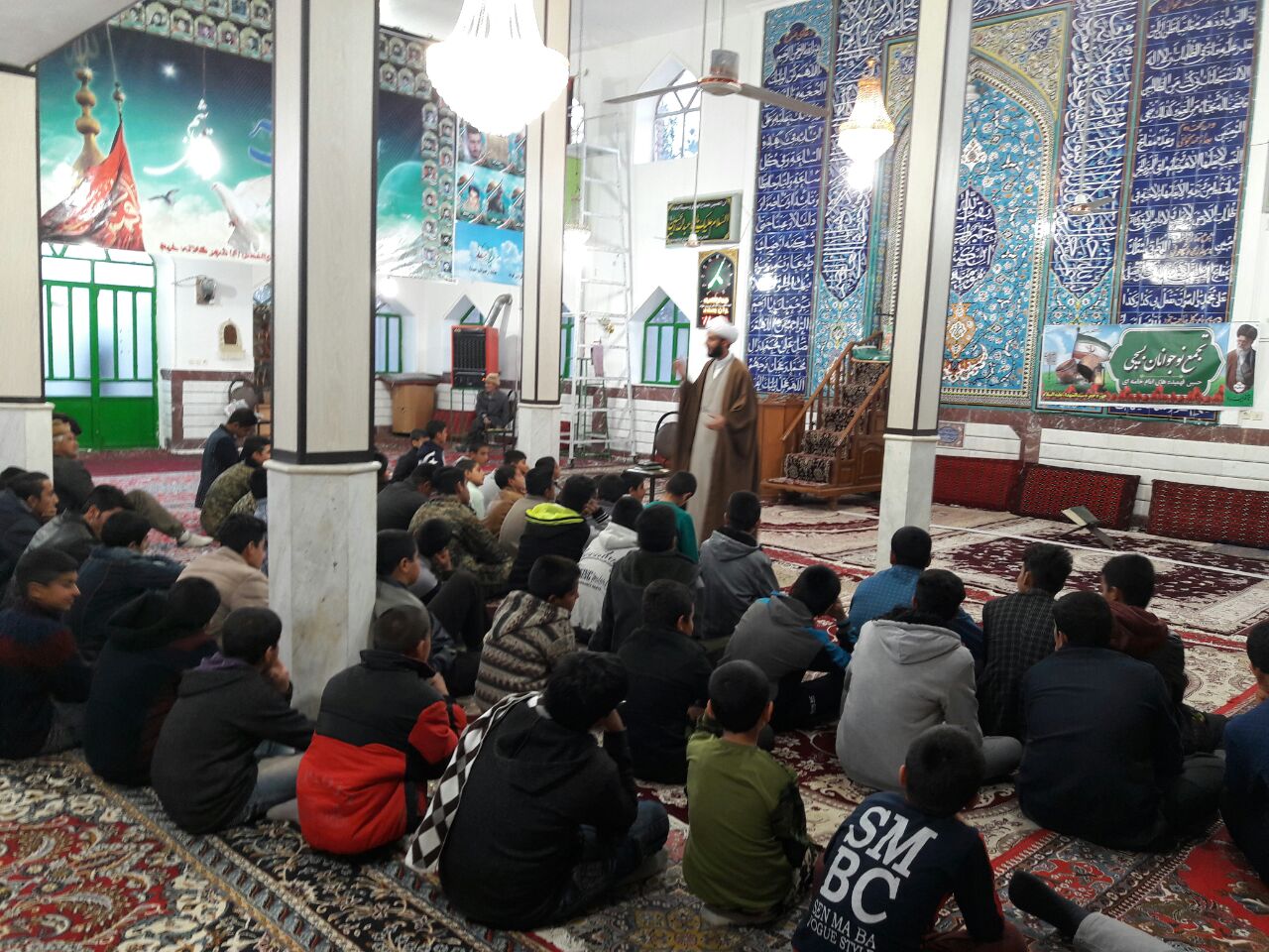 تجمع نوجوانان بسیجی، حسین فهمیده‌های امام خامنه‌ای در کلاته خیج+عکس