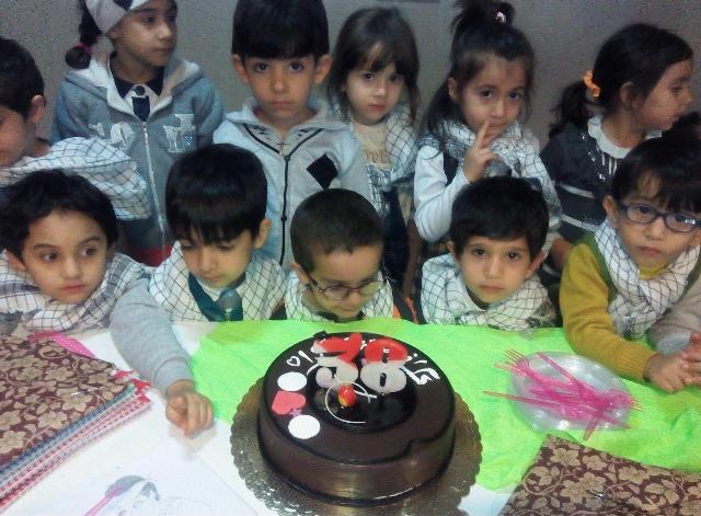 جشن تولد 38 سالگی بسیج،در مهدکودک غنچه های انقلاب/گزارش تصویری