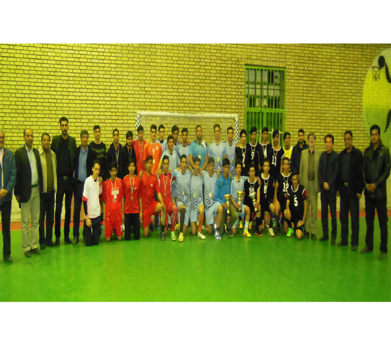 قهرمانی تیم فوتسال امام خمینی (ره) در مسابقات آموزشگاه‌های متوسطه شاهرود