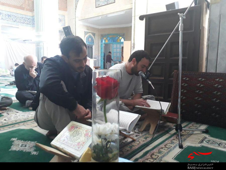 مراسم معنوی اعتکاف در مسجد ابوذر _45 متری گلشهر به روایت تصویر