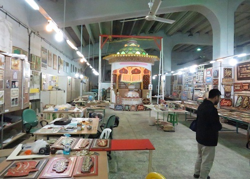 بازدید حجت الاسلام نعیمی از کارگاه قرآنی در منطقه 13 تهران