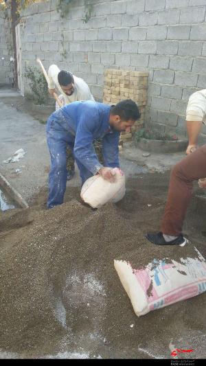مرمت و بازسازی منازل محرومین در مناطق حاشیه نشین ماهدشت