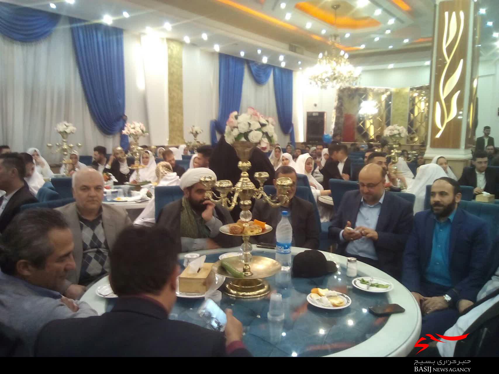 جشن ازدواج چهل زوج جوان همزمان با جشن چهل سالگی انقلاب اسلامی