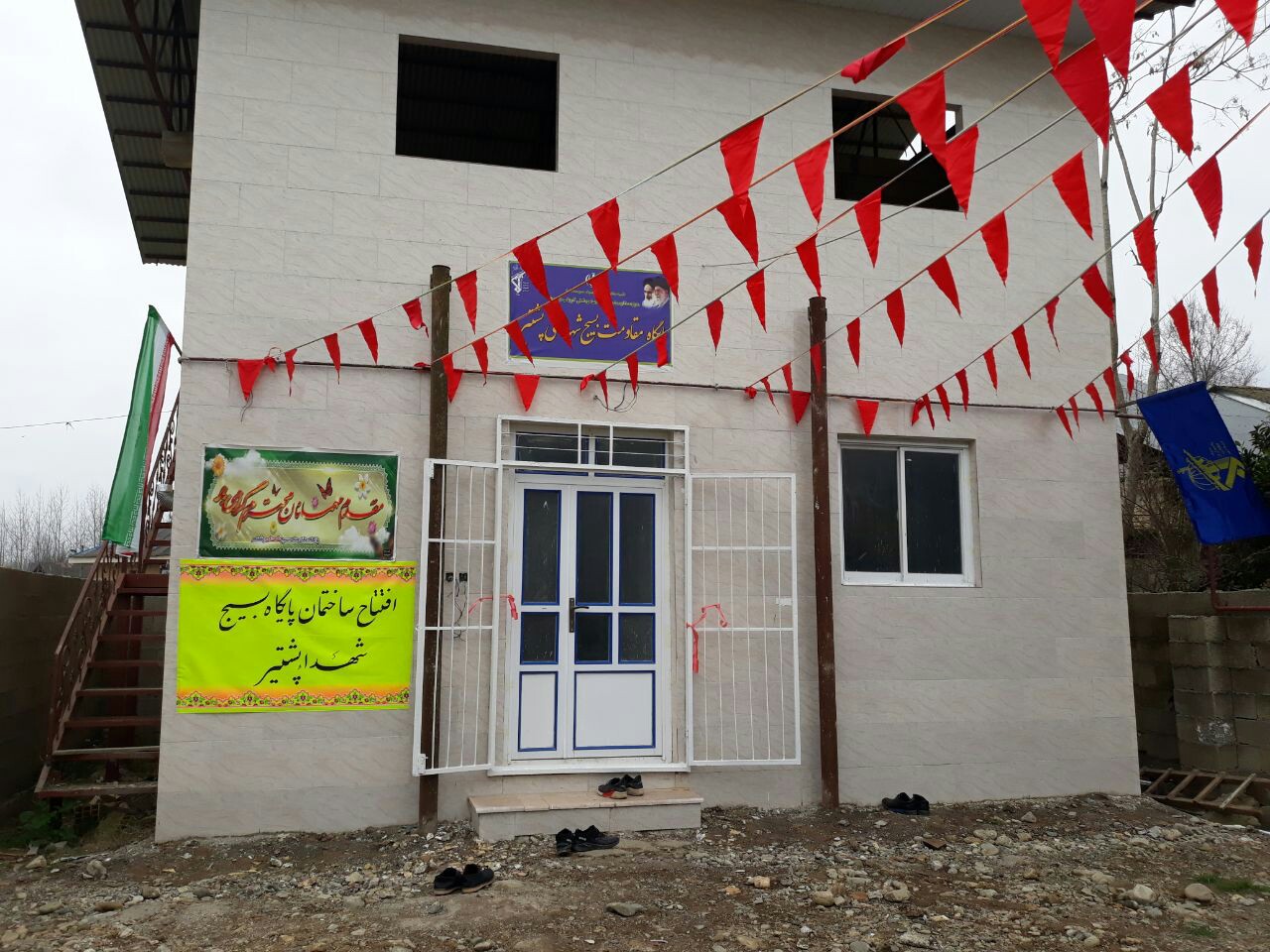 افتتاح ساختمان دو پایگاه بسیج در صومعه سرا+تصاویر