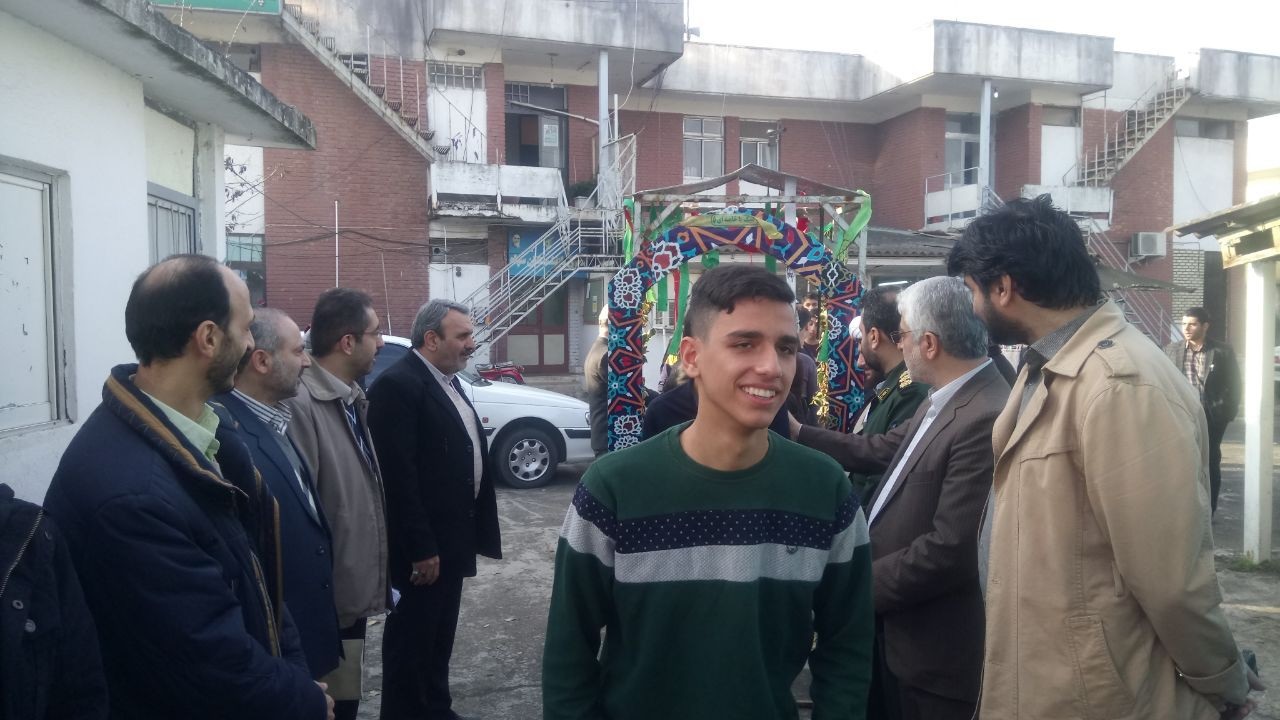 80 دانش آموز لاهیجانی به مناطق عملیاتی جنوب کشور اعزام شدند+تصاویر