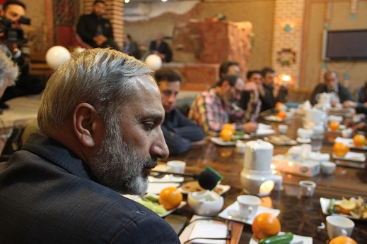 سومین نشست صمیمی فرمانده سپاه تهران بزرگ با جمعی از هنرمندان