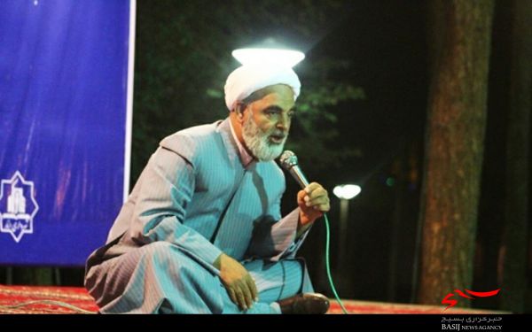 اجرای شاد روحانی خوشنام مشهدی درپارک شهرداری انار