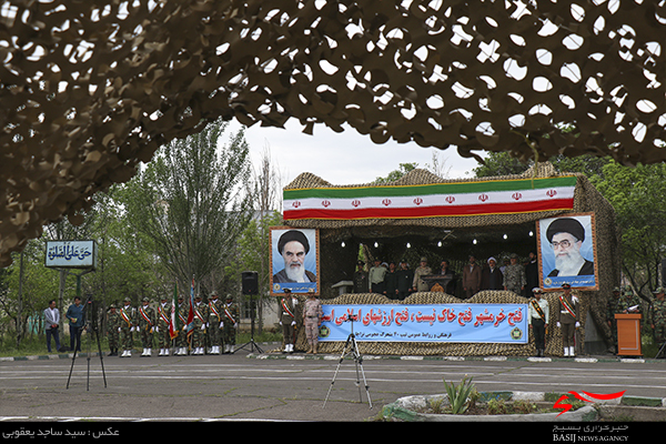 صبحگاه مشترک نیرو‌های مسلح در اردبیل برگزار شد