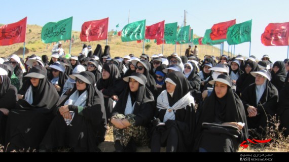 ۲۰۰ نفر از دانشجویان خواهر اردبیل به مناطق عملیاتی غرب کشور اعزام شدند