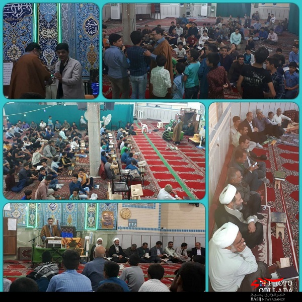 برگزاری محفل انس با قرآن کریم در مسجد صاحب الزمان شهر قنوات+ تصاویر