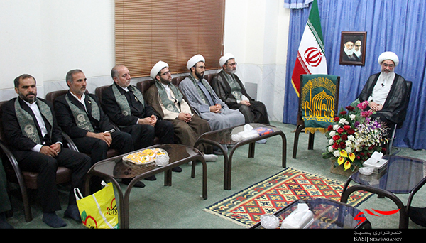 دیدار خدام آستان قدس رضوی با نماینده ولی فقیه در استان بوشهر