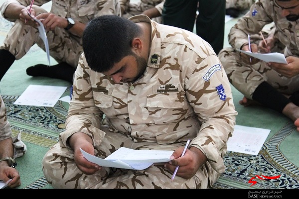 700 سرباز بوشهری در آزمون ادواری مهارت­ آموزی شرکت کردند
