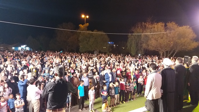 جشن سه هزار نفری کاروان زیر سایه خورشید در ایلام