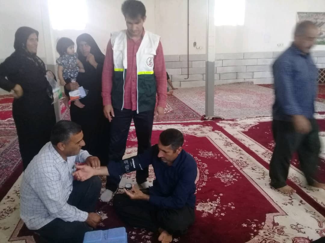 تیم درمانی طرح شهید رهنمون به منطقه رماوند رومشکان اعزام شد