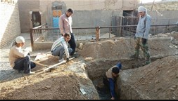 ساخت خانه محروم توسط جهادگران بسیجی