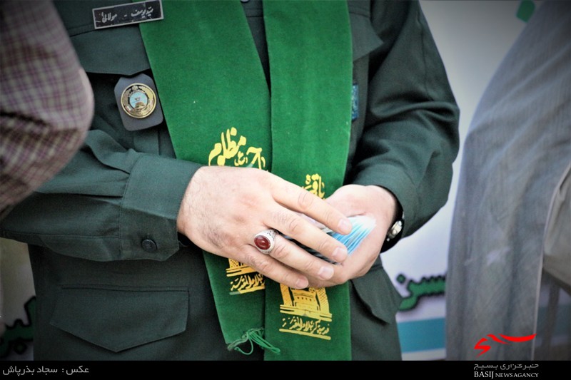 برپایی ایستگاه صلواتی در سپاه امام حسن مجتبی (ع) استان البرز+ عکس
