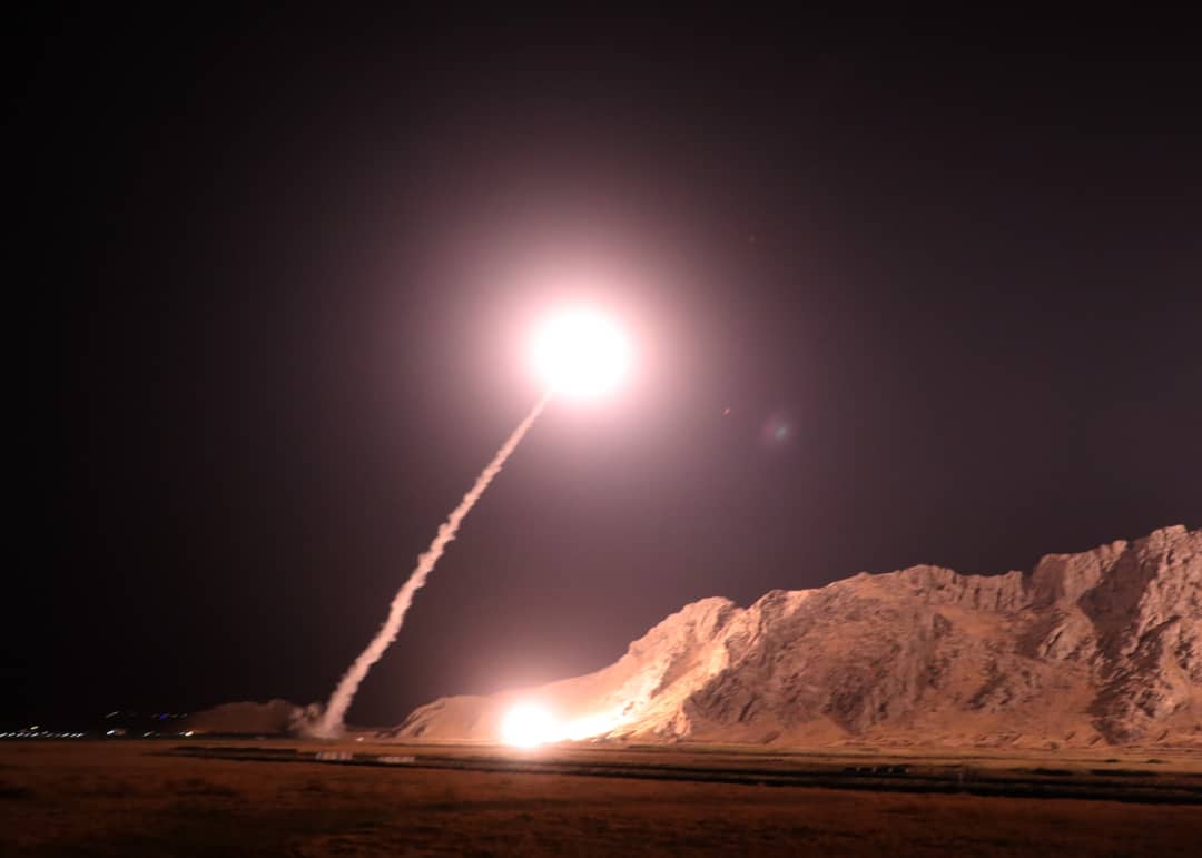 حمله موشکی سپاه به مقر سرکردگان جنایت تروریستی اهواز در شرق فرات